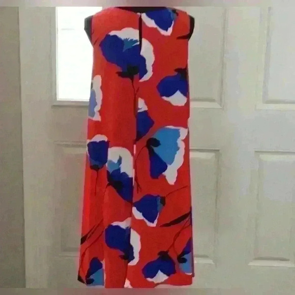 Like New Anne Klein Floral Print Dress Size 10 - Picture 3 of 10